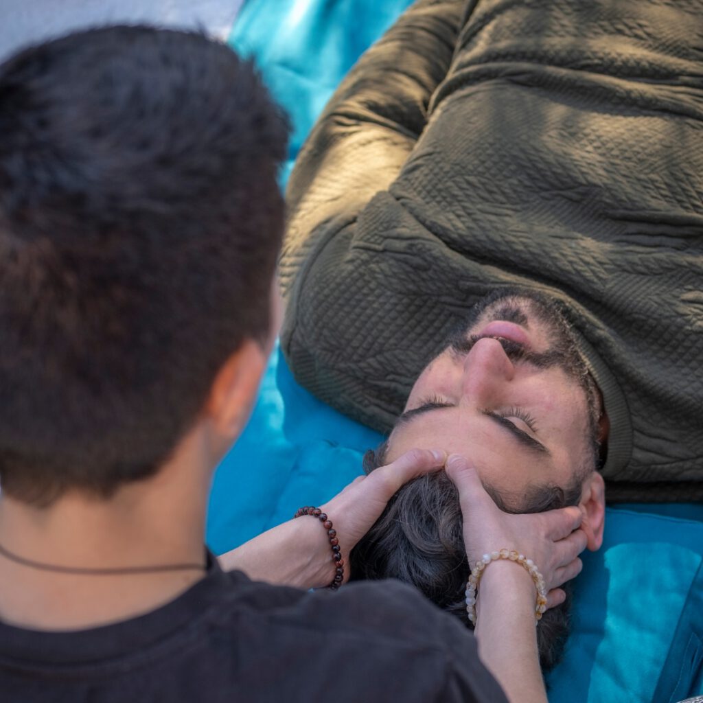 Massage du visage